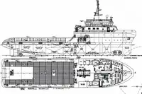 Kapal pasokan dijual