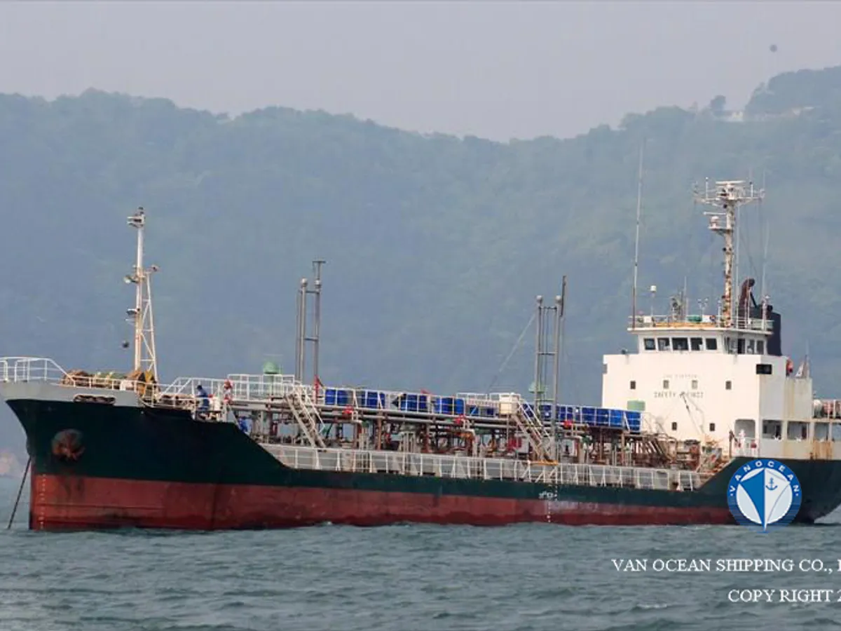 Kapal tanker minyak/kimia untuk dijual