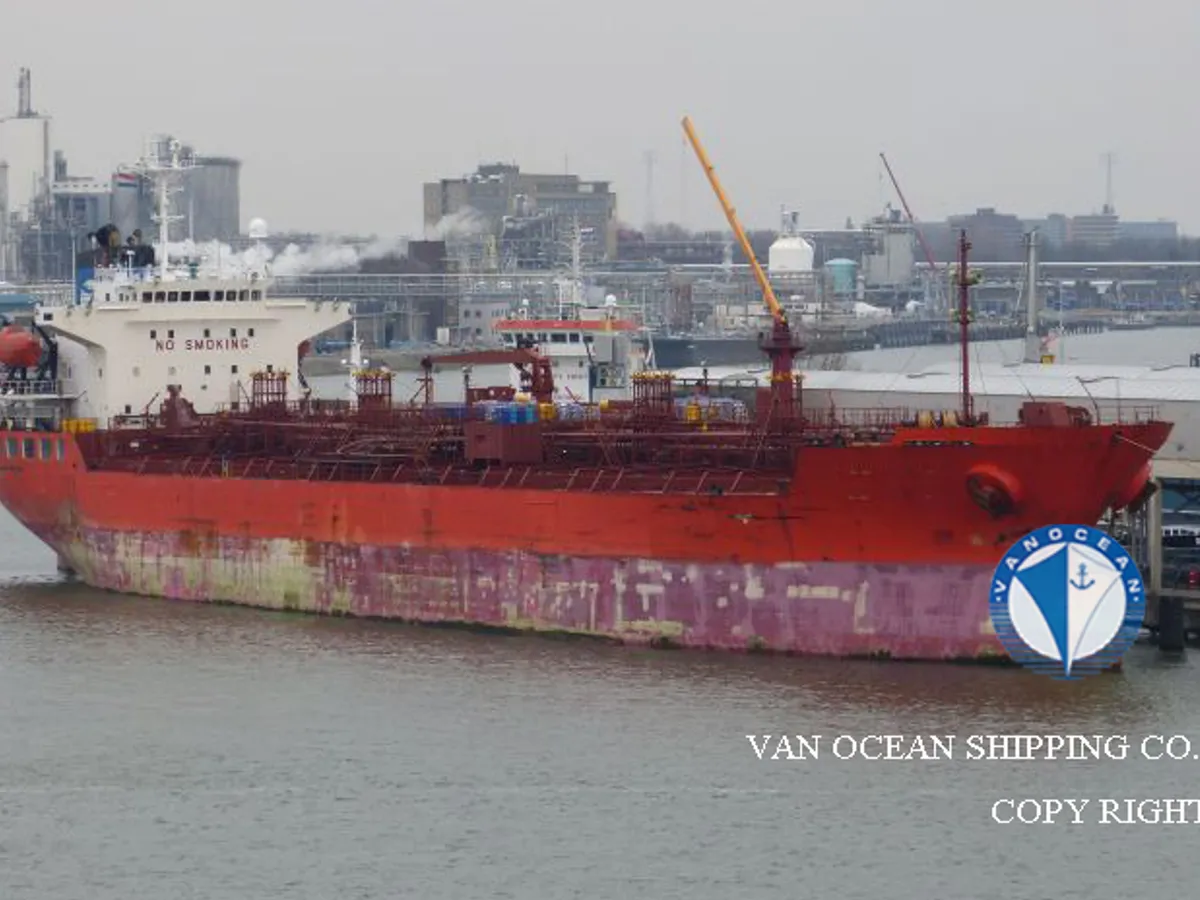 Kapal tanker minyak/kimia untuk dijual