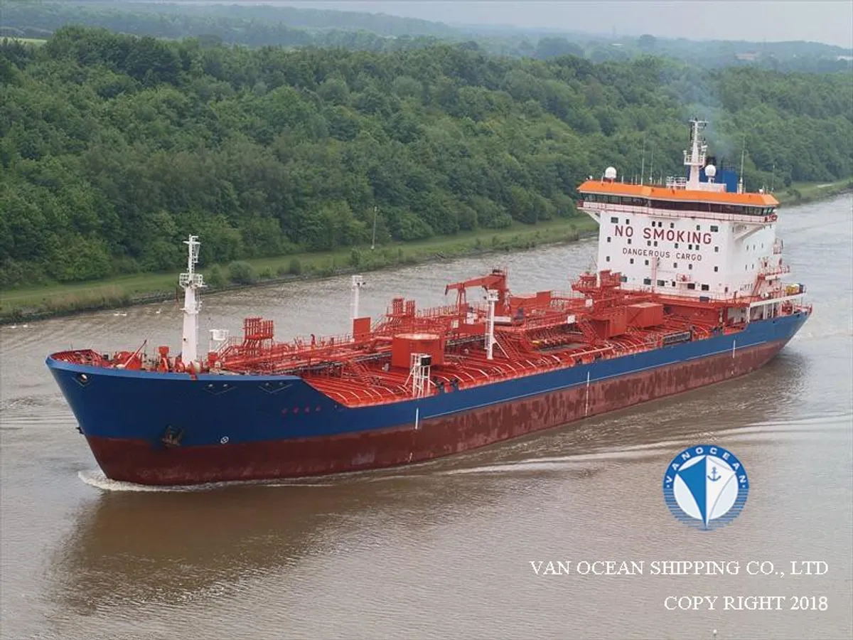 Kapal tanker minyak/kimia untuk dijual