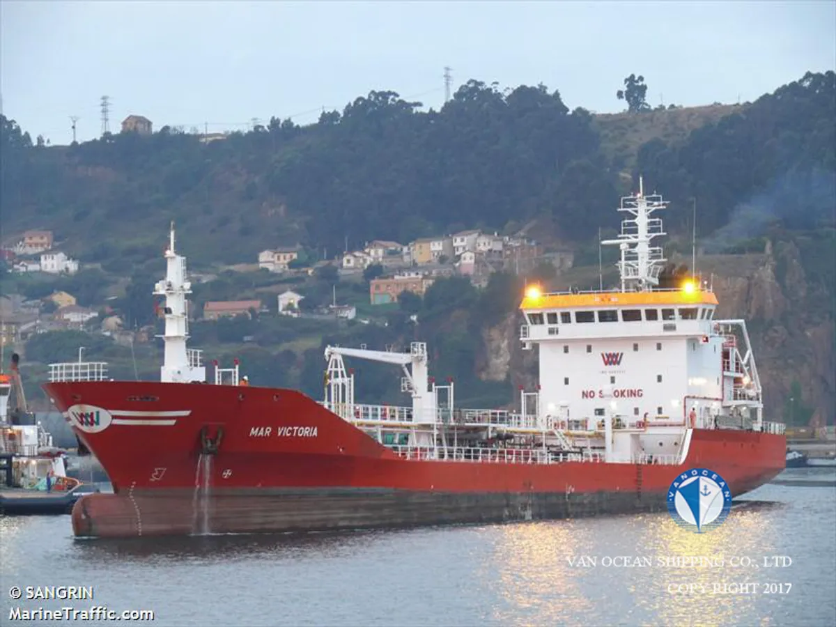 Kapal tanker minyak/kimia untuk dijual