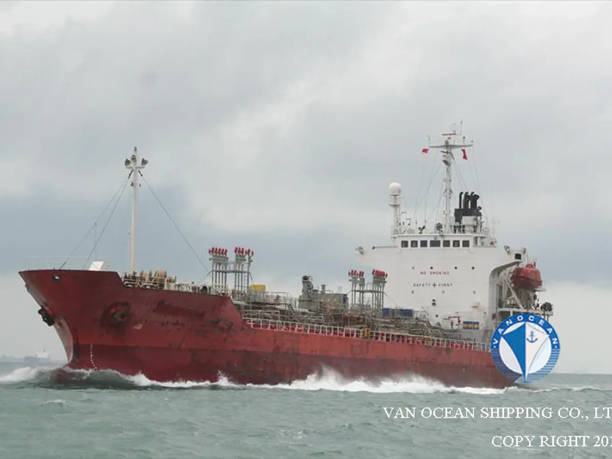 Kapal tanker minyak/kimia untuk dijual