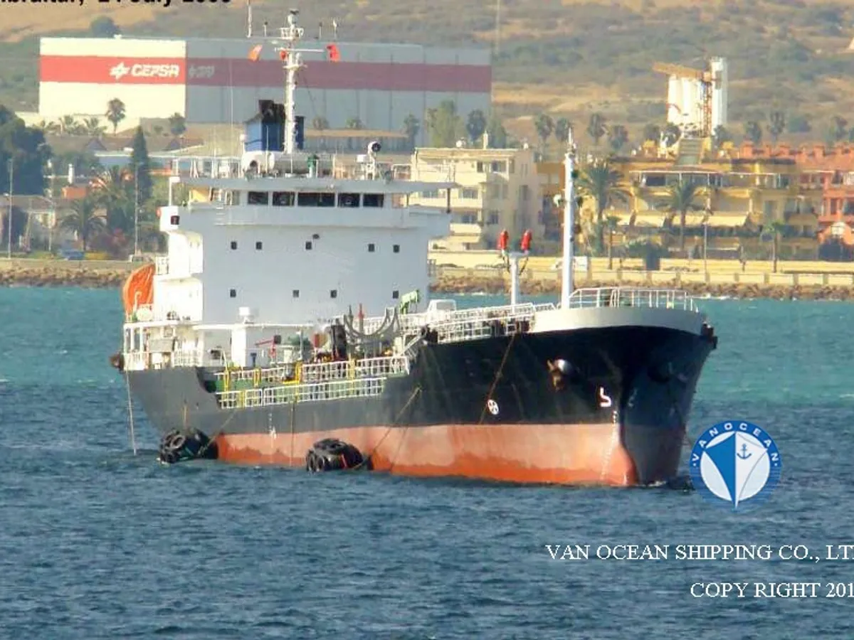 Kapal tanker minyak/kimia untuk dijual