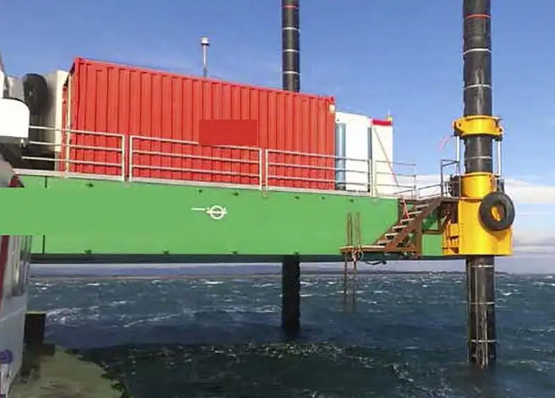 Rig pengeboran lepas pantai untuk dijual