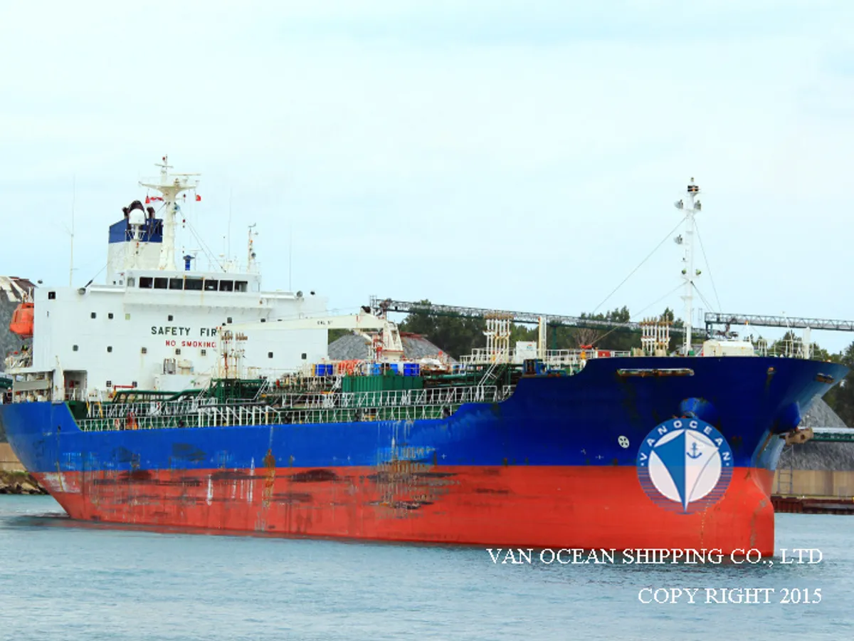 Kapal tanker minyak/kimia untuk dijual