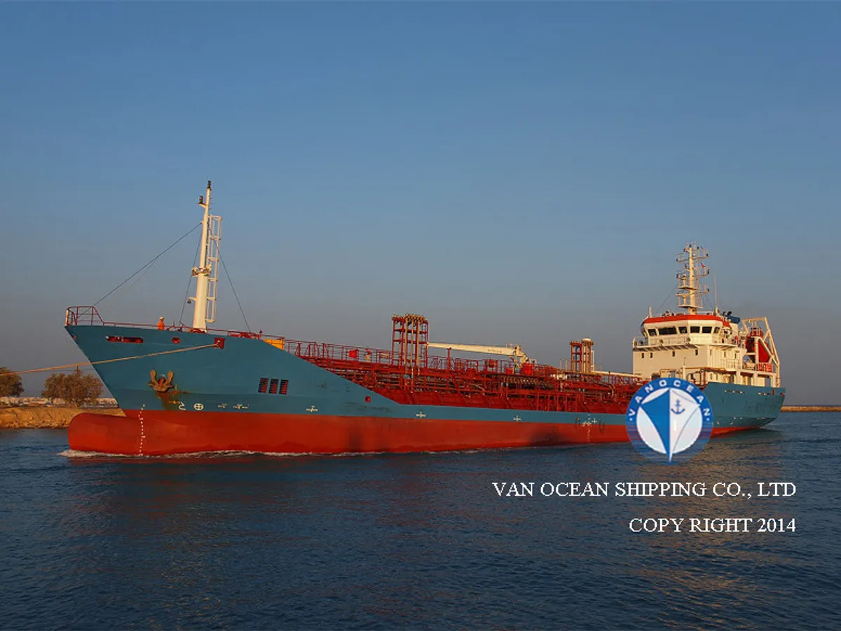 Kapal tanker minyak/kimia untuk dijual