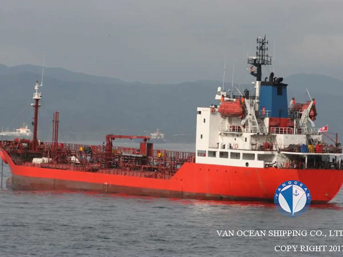 Kapal tanker minyak/kimia untuk dijual