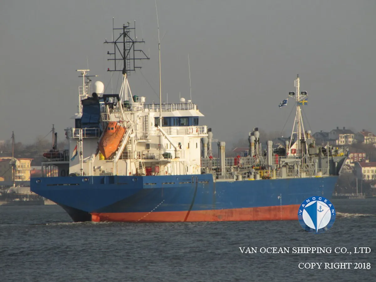 Kapal tanker minyak/kimia untuk dijual