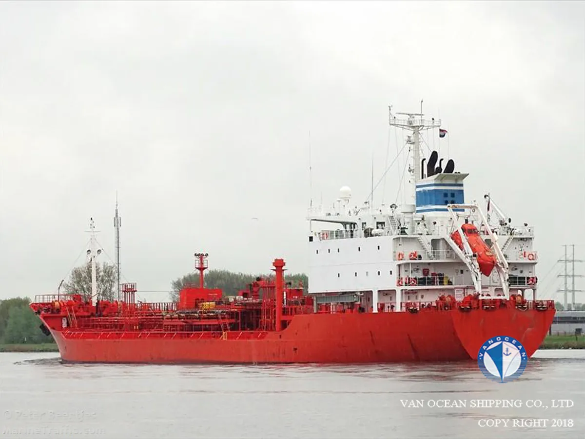 Kapal tanker minyak/kimia untuk dijual
