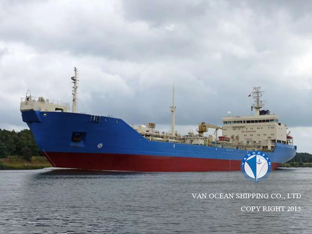 Kapal tanker minyak/kimia untuk dijual