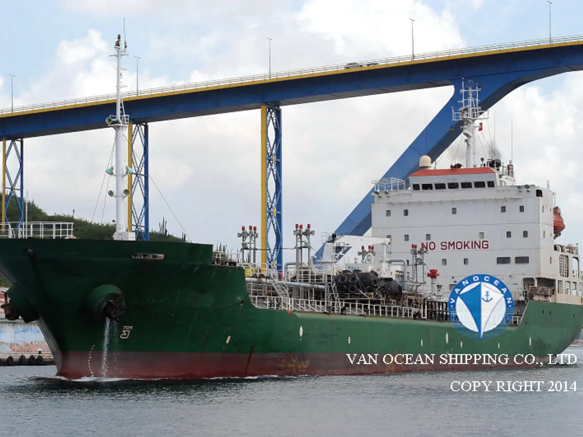 Kapal tanker minyak/kimia untuk dijual