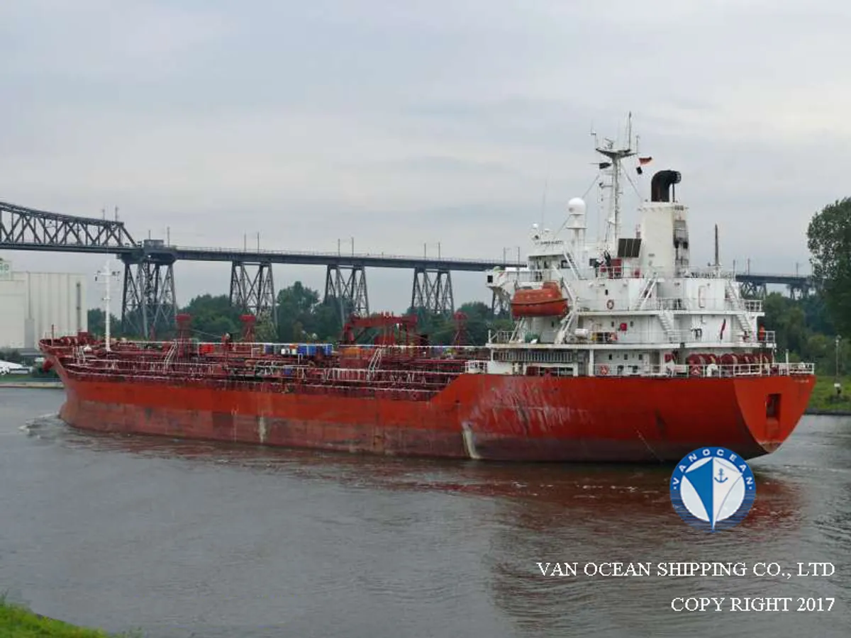 Kapal tanker minyak/kimia untuk dijual