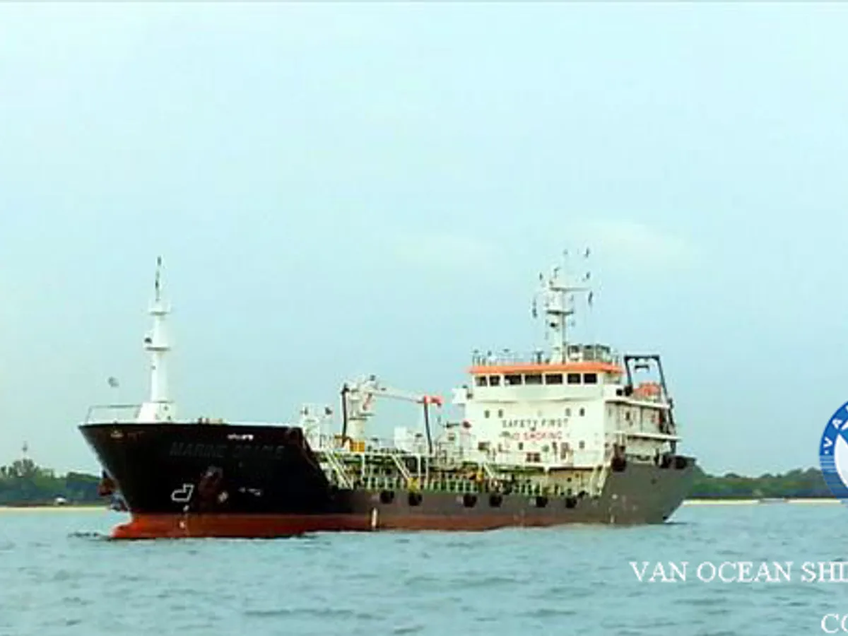 Kapal tanker minyak/kimia untuk dijual