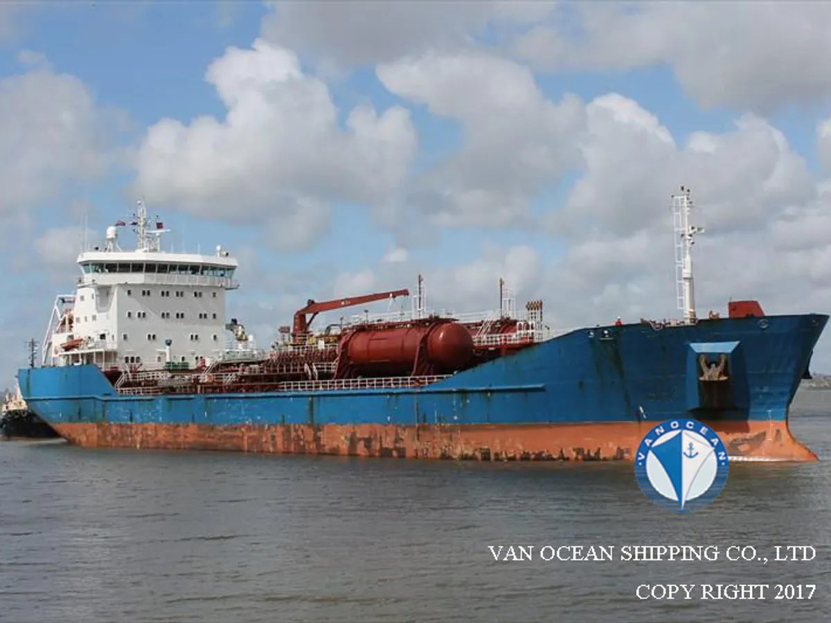 Kapal tanker minyak/kimia untuk dijual