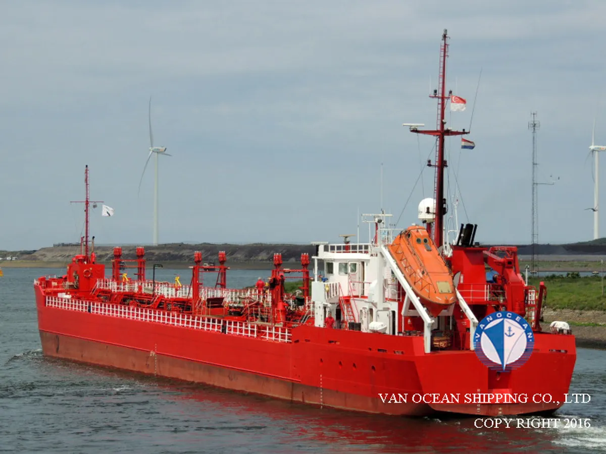 Kapal tanker minyak/kimia untuk dijual