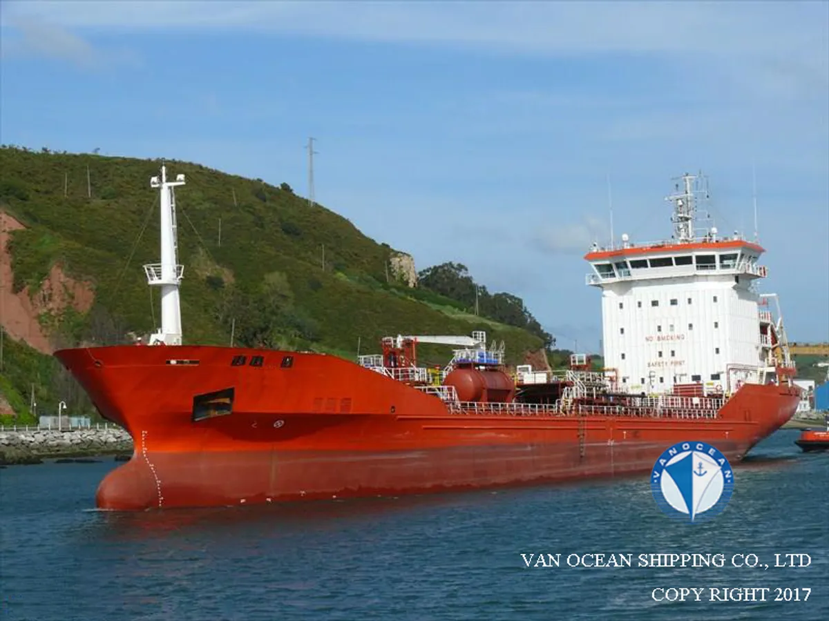 Kapal tanker minyak/kimia untuk dijual