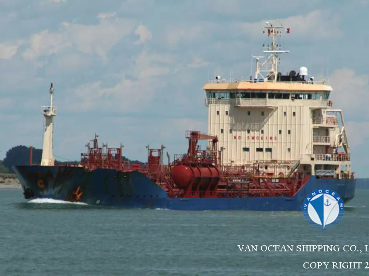 Kapal tanker minyak/kimia untuk dijual