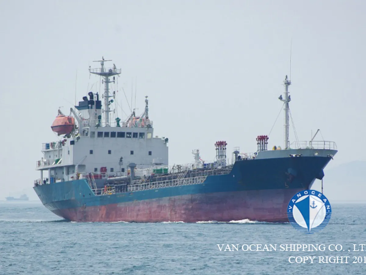 Kapal tanker minyak/kimia untuk dijual