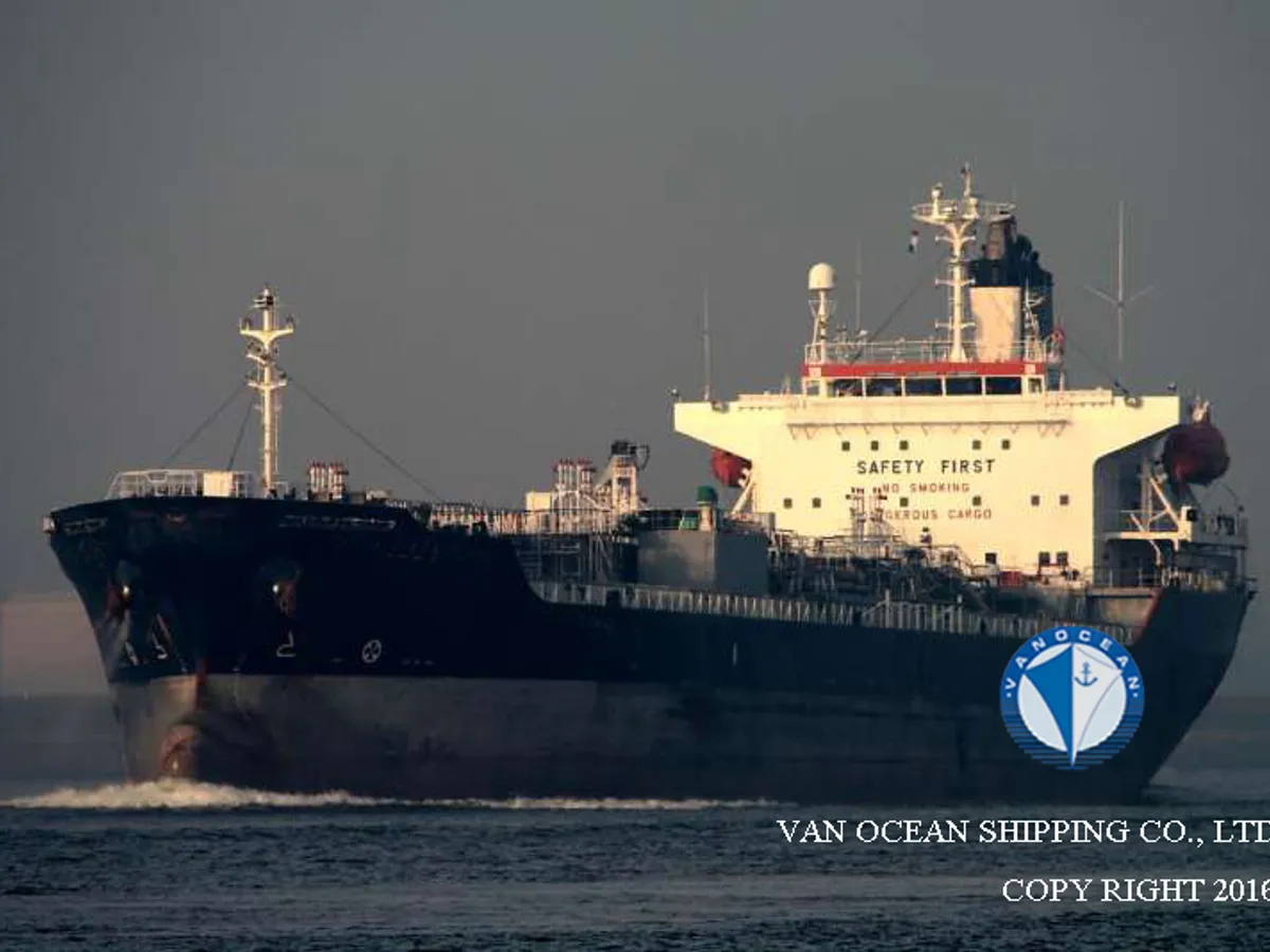 Kapal tanker minyak/kimia untuk dijual