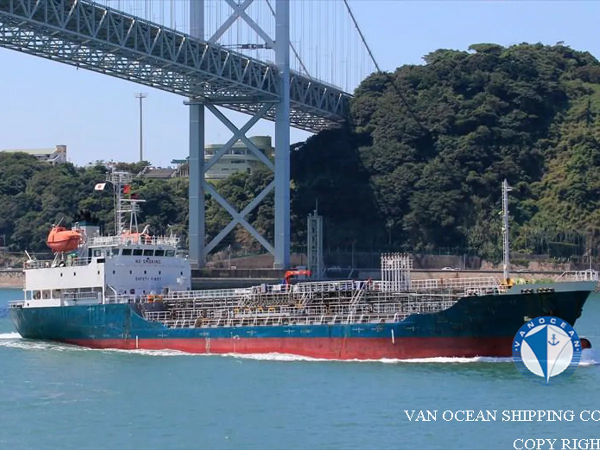 Kapal tanker minyak/kimia untuk dijual