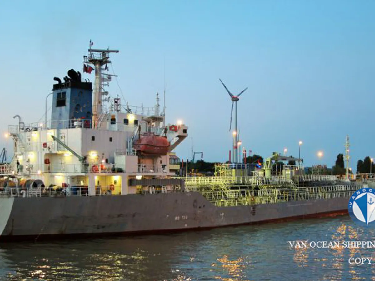Kapal tanker minyak/kimia untuk dijual