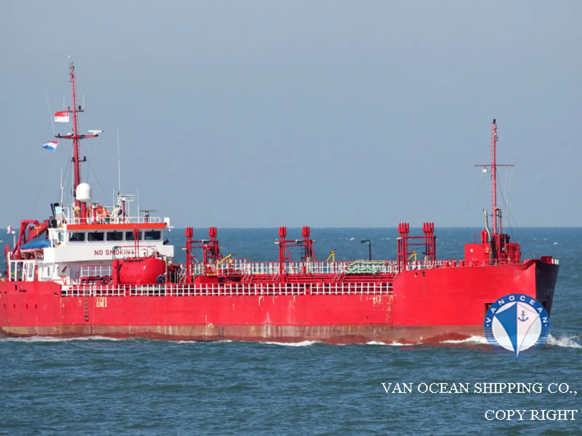 Kapal tanker minyak/kimia untuk dijual
