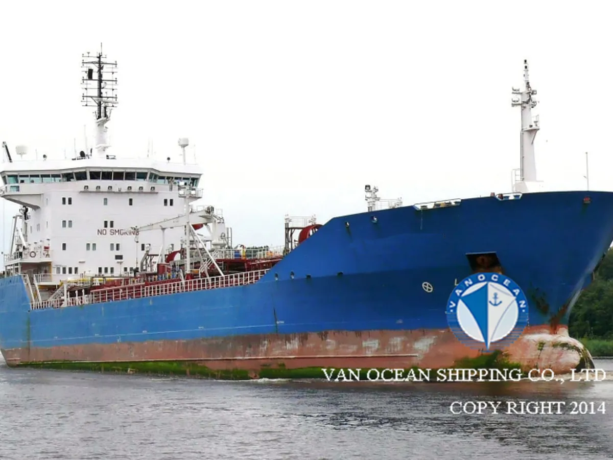 Kapal tanker minyak/kimia untuk dijual