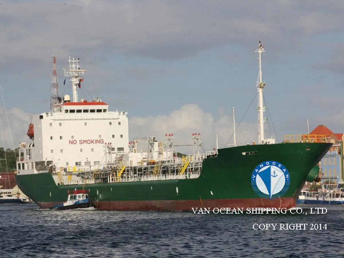 Kapal tanker minyak/kimia untuk dijual