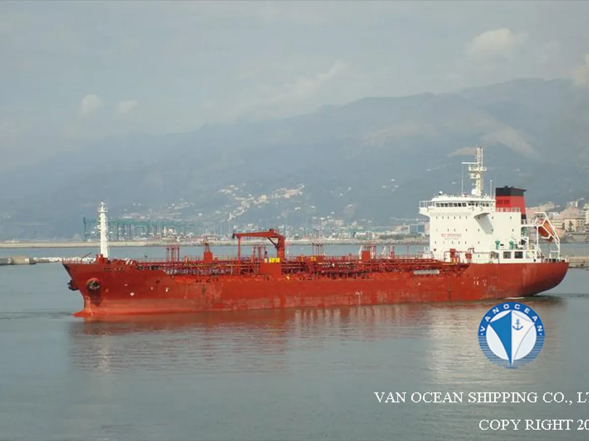 Kapal tanker minyak/kimia untuk dijual