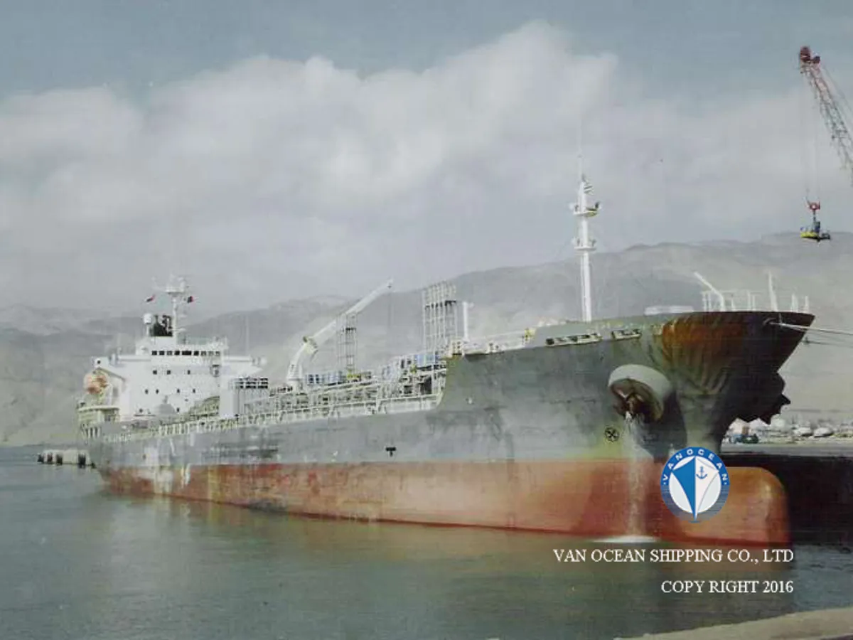 Kapal tanker minyak/kimia untuk dijual