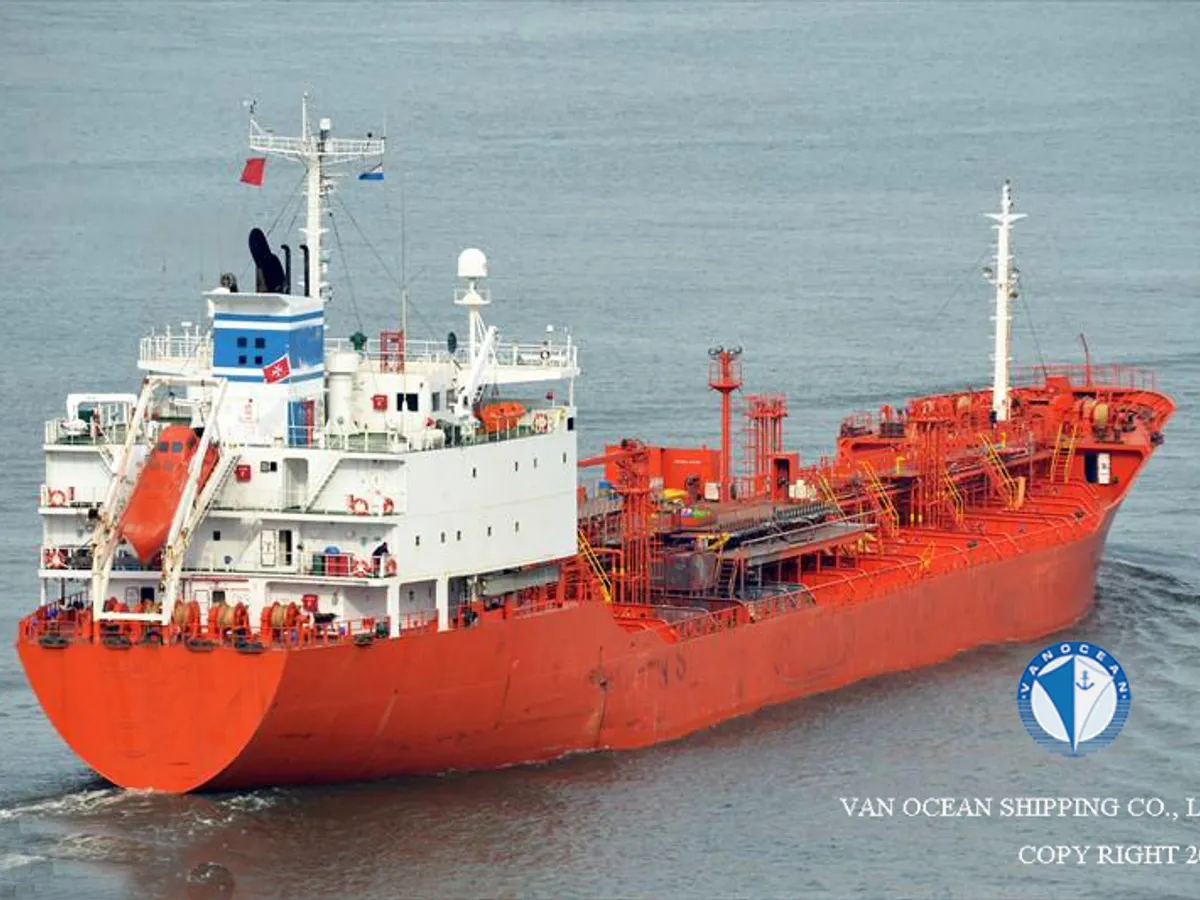 Kapal tanker minyak/kimia untuk dijual
