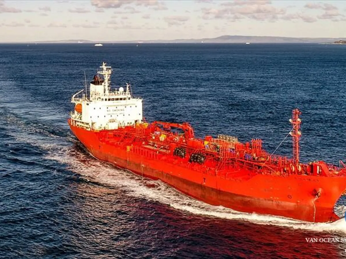 Kapal tanker minyak/kimia untuk dijual