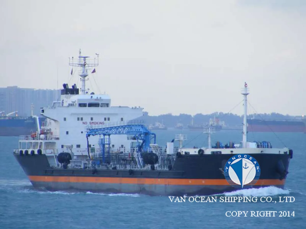 Kapal tanker minyak/kimia untuk dijual