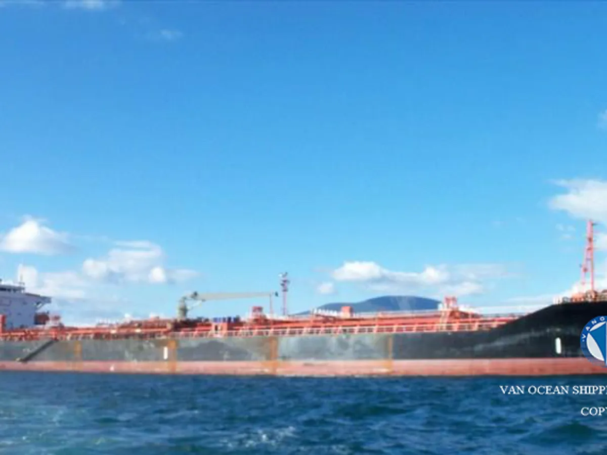 Kapal tanker minyak/kimia untuk dijual