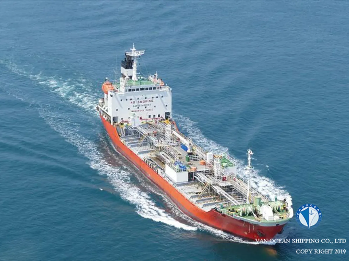 Kapal tanker minyak/kimia untuk dijual