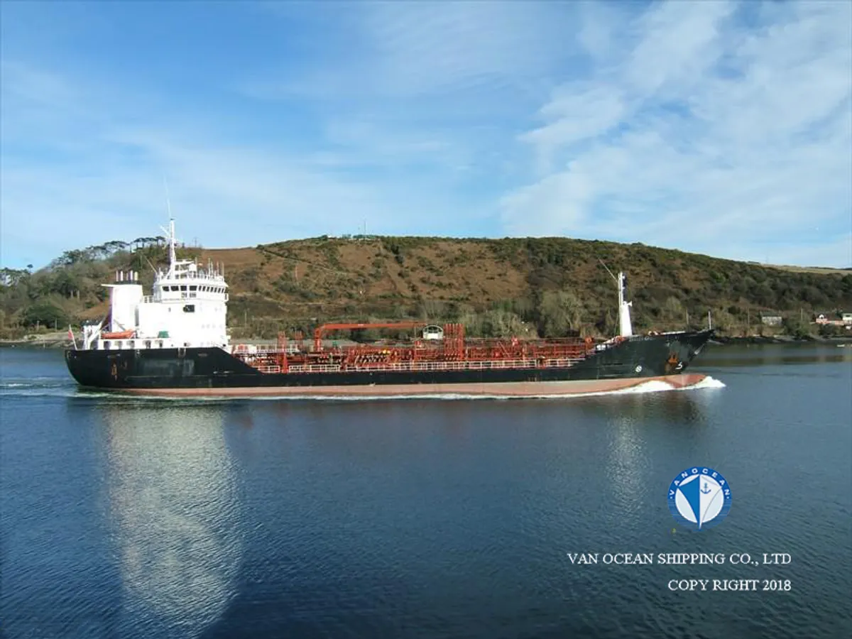 Kapal tanker minyak/kimia untuk dijual