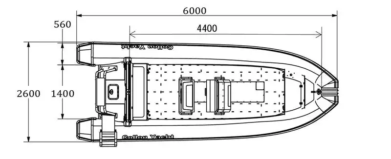 Perahu karet kaku untuk dijual