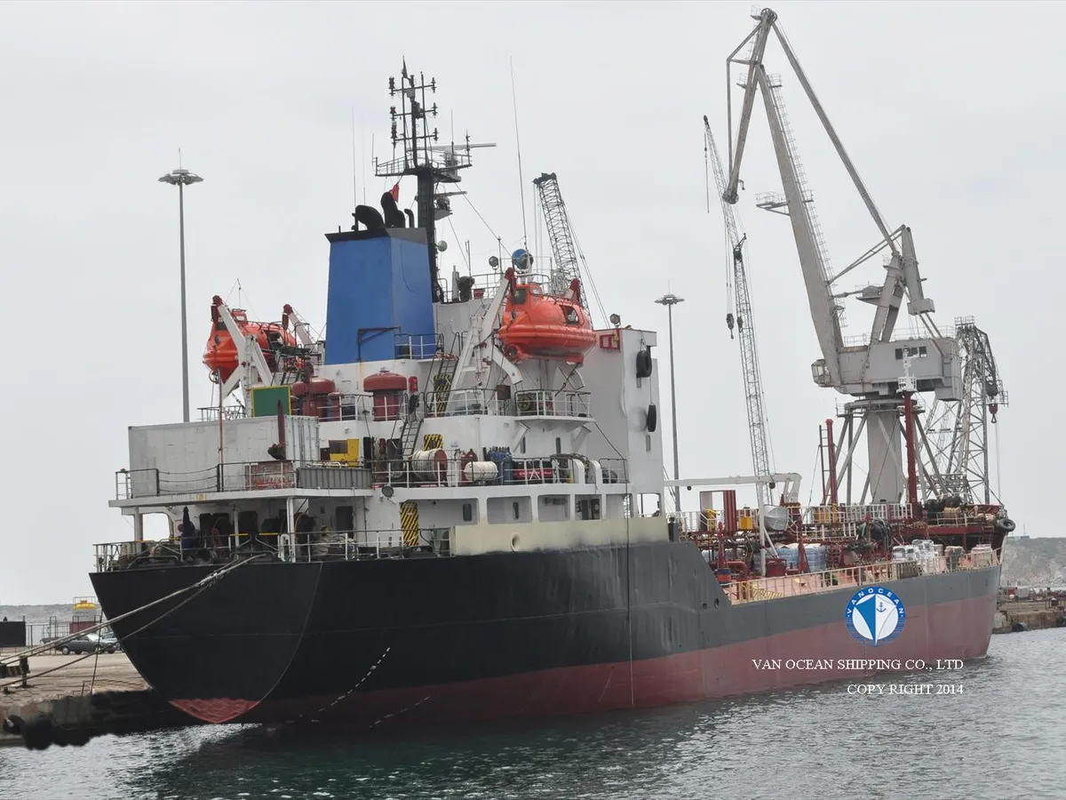 Kapal tanker minyak/kimia untuk dijual