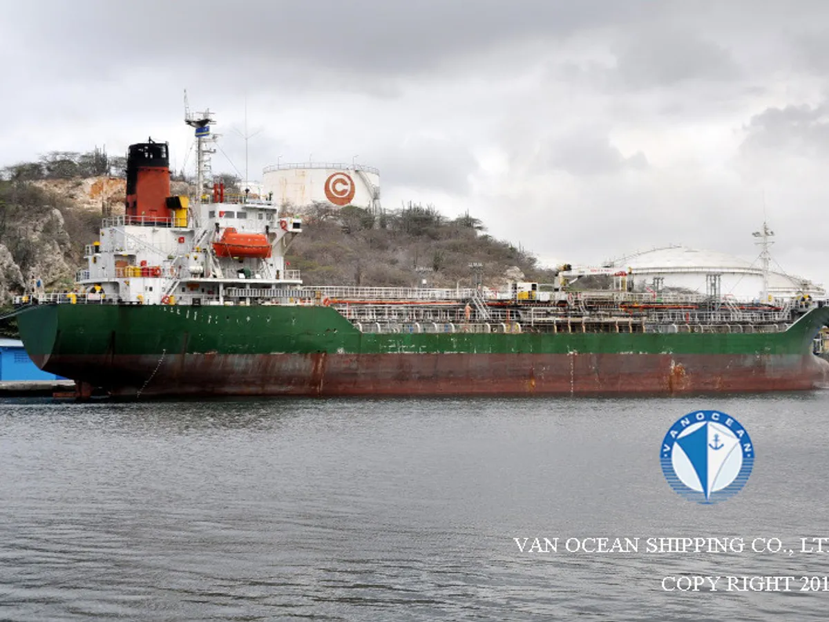 Kapal tanker minyak/kimia untuk dijual
