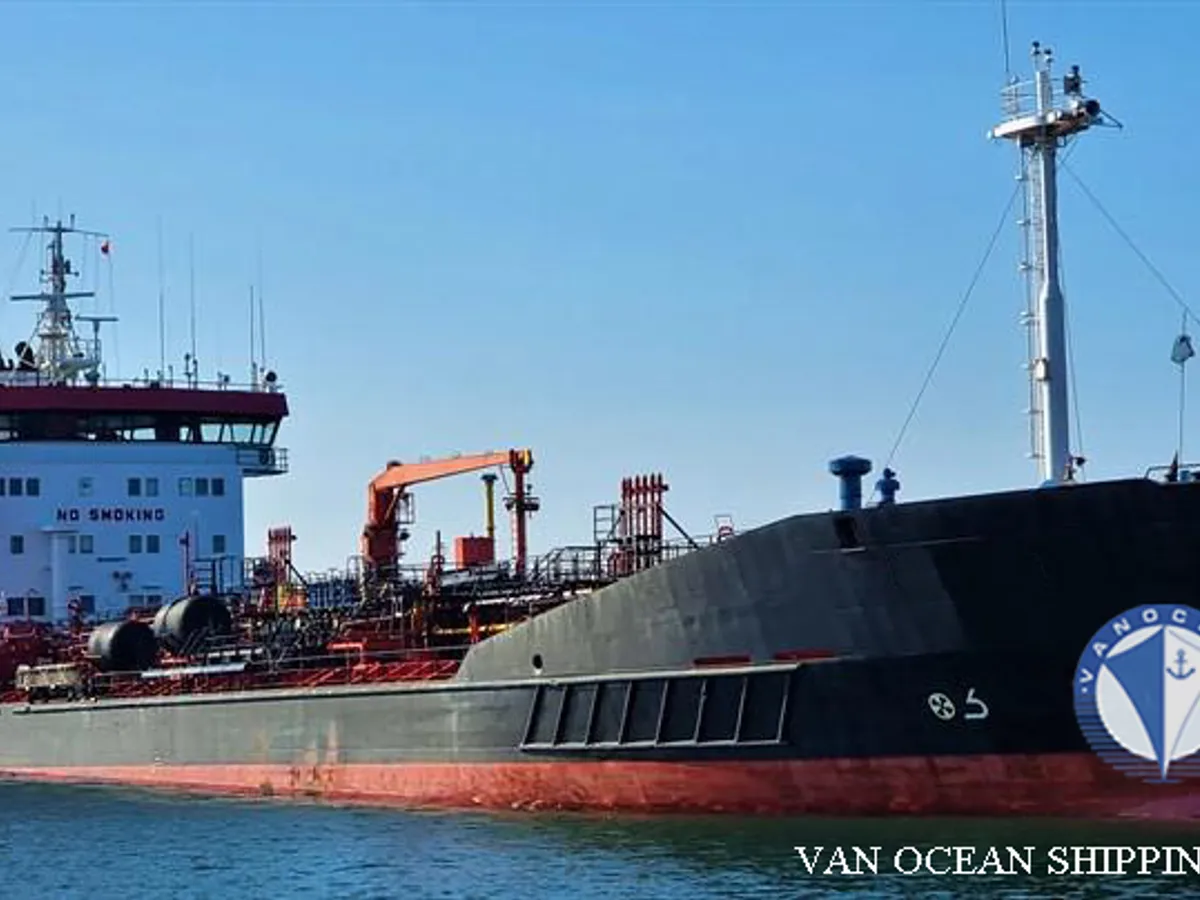 Kapal tanker minyak/kimia untuk dijual