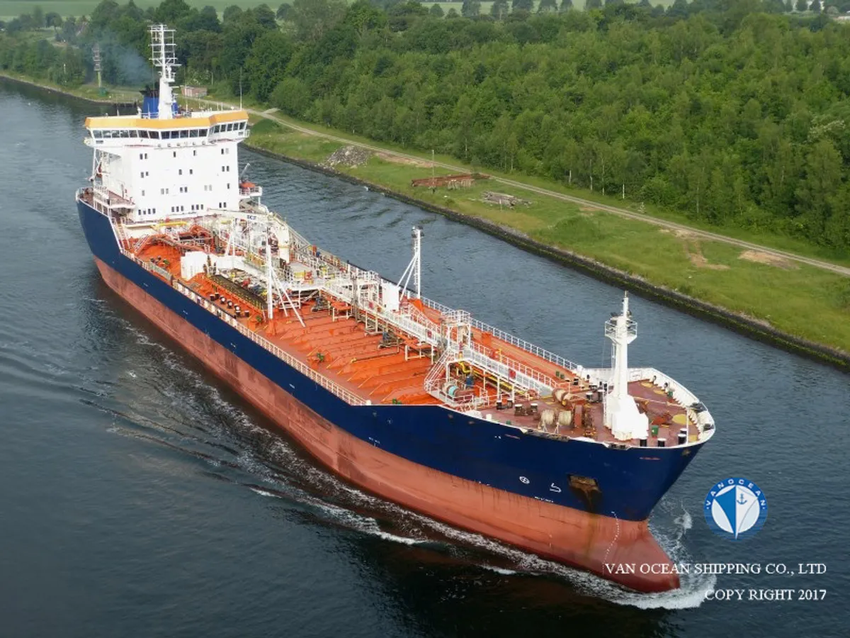 Kapal tanker minyak/kimia untuk dijual