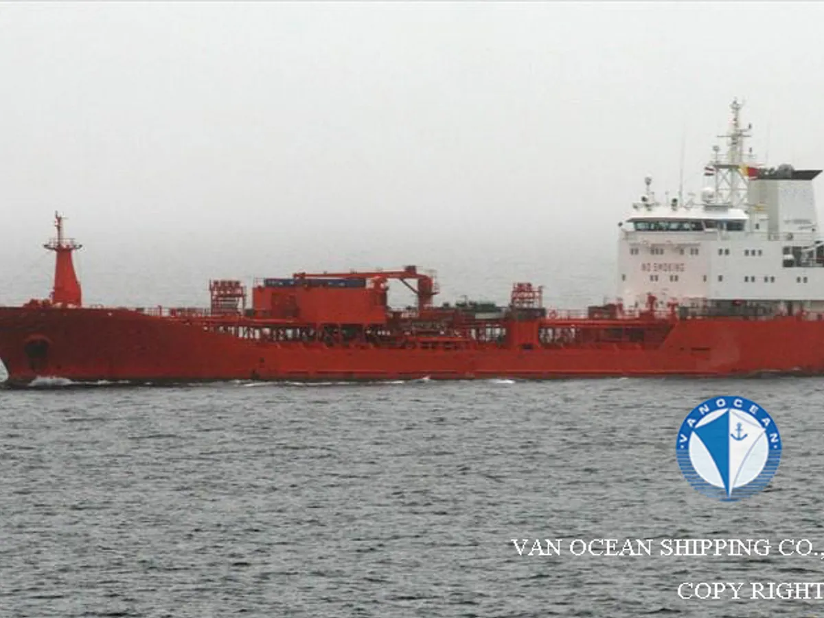 Kapal tanker minyak/kimia untuk dijual