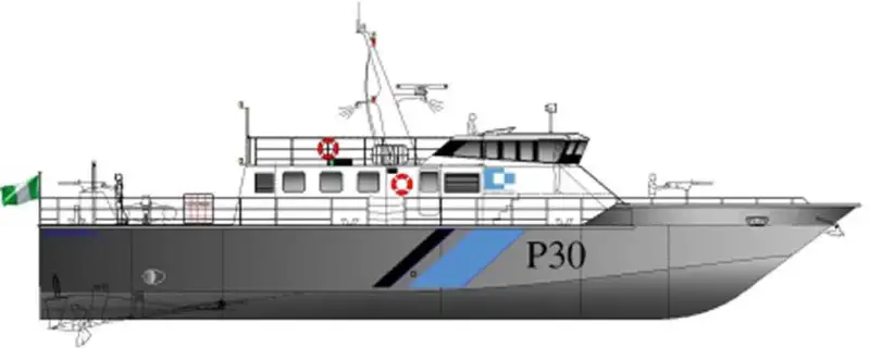 Kapal patroli untuk dijual