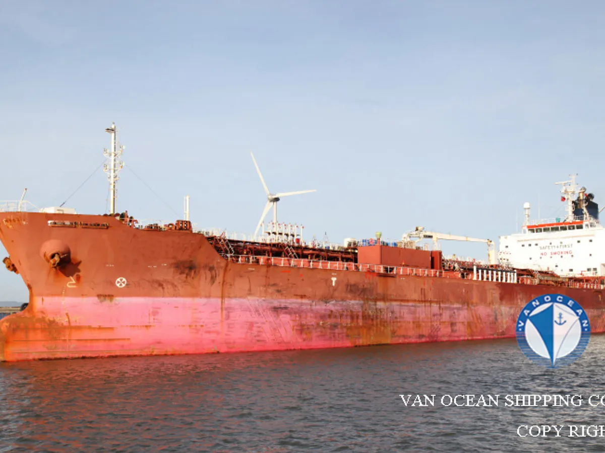 Kapal tanker minyak/kimia untuk dijual