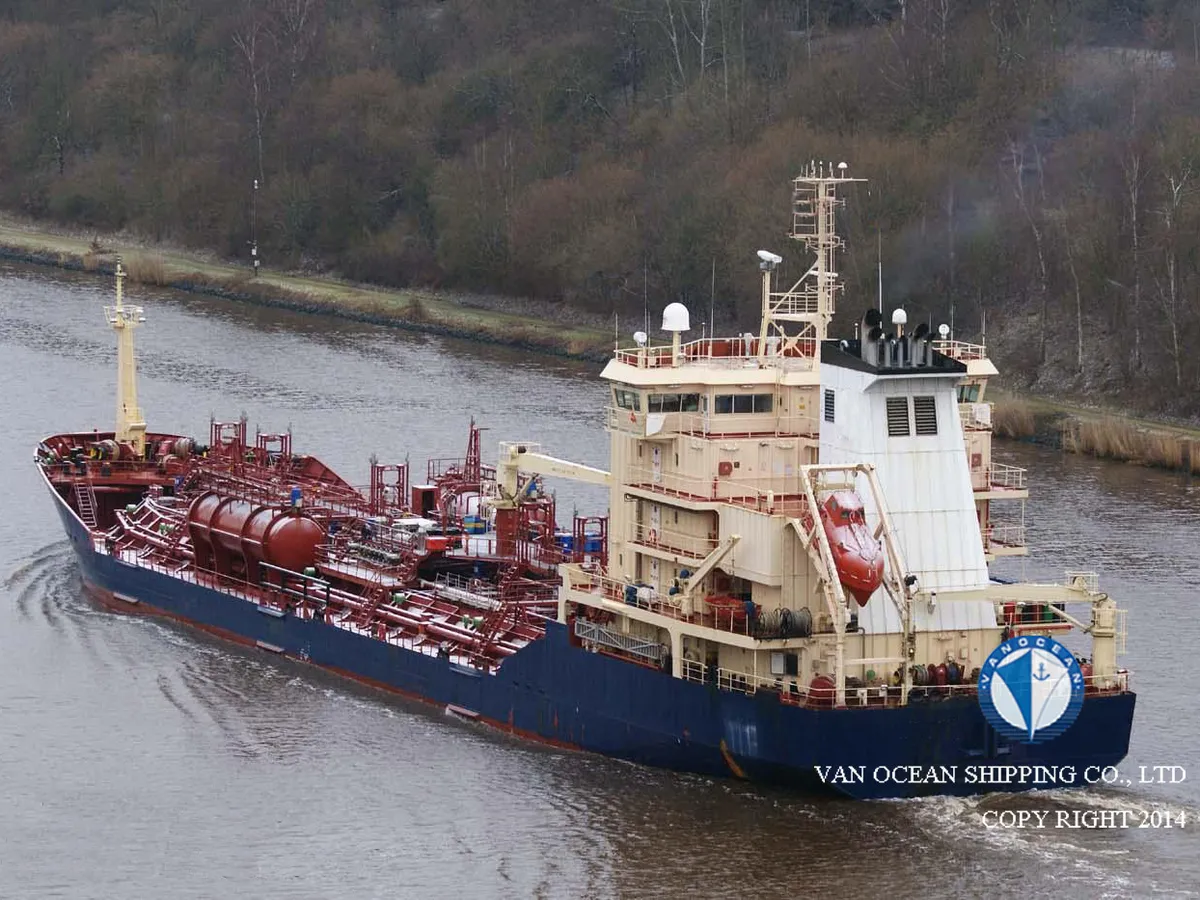 Kapal tanker minyak/kimia untuk dijual