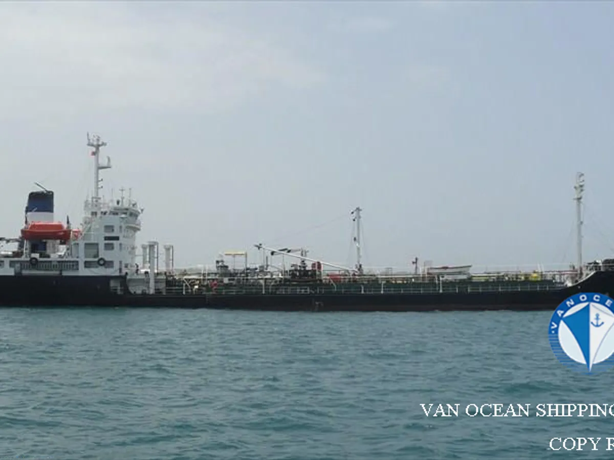 Kapal tanker minyak/kimia untuk dijual