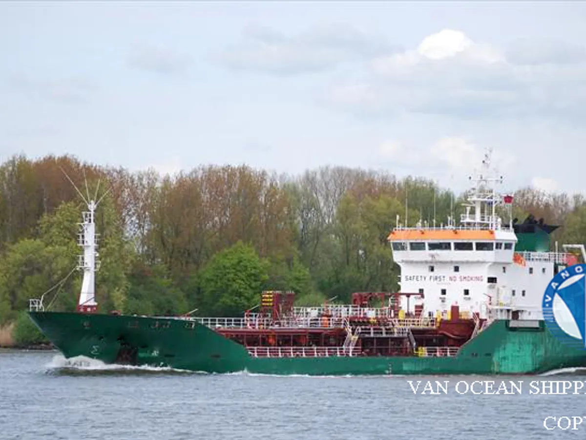 Kapal tanker minyak/kimia untuk dijual