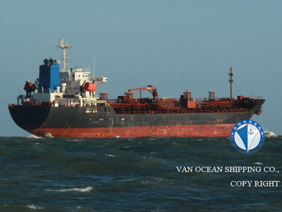 Kapal tanker minyak/kimia untuk dijual