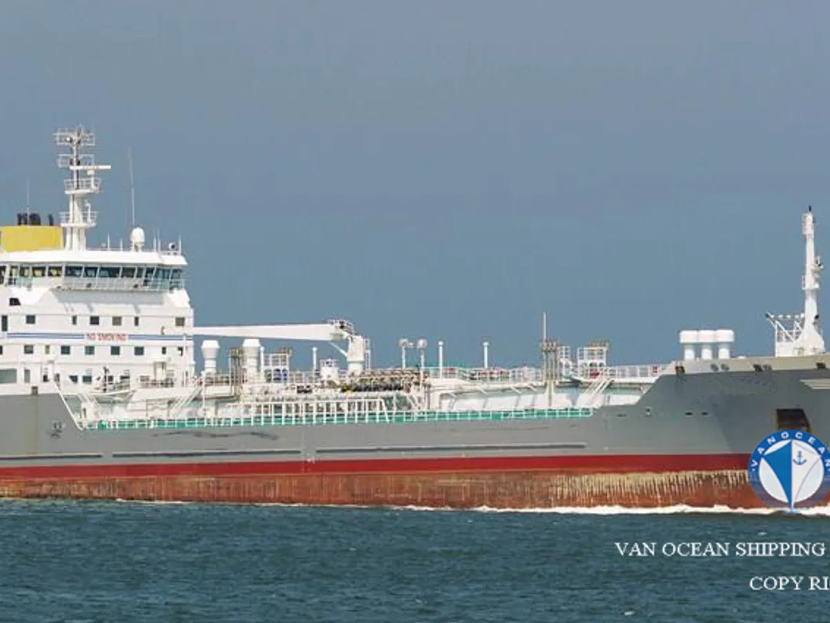 Kapal tanker minyak/kimia untuk dijual