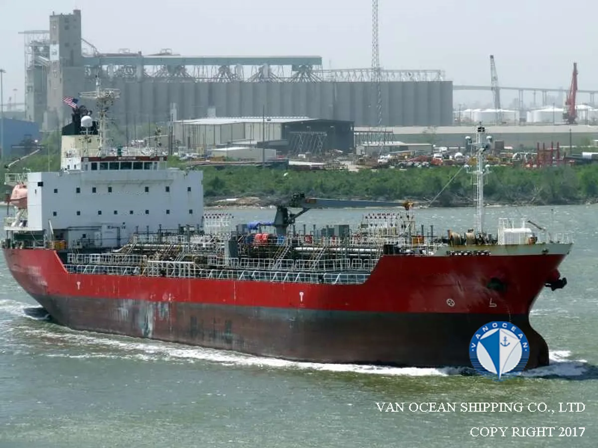 Kapal tanker minyak/kimia untuk dijual